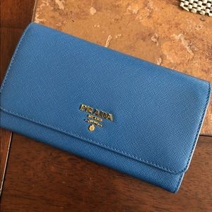Prada long wallet